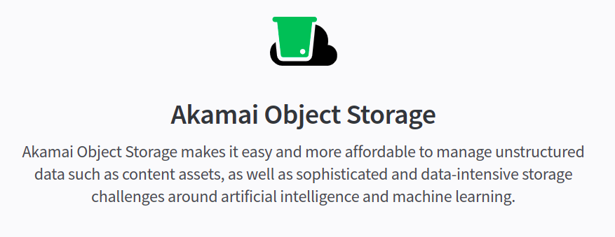 linode object storage on the cloud
