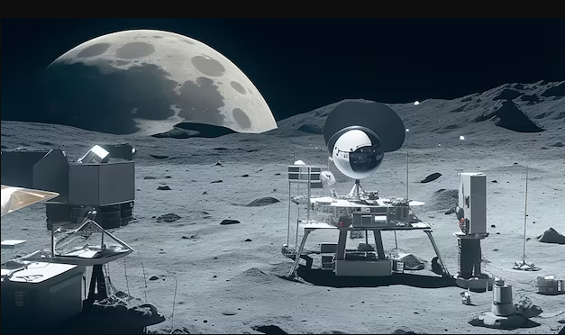 Opening an office on the moon