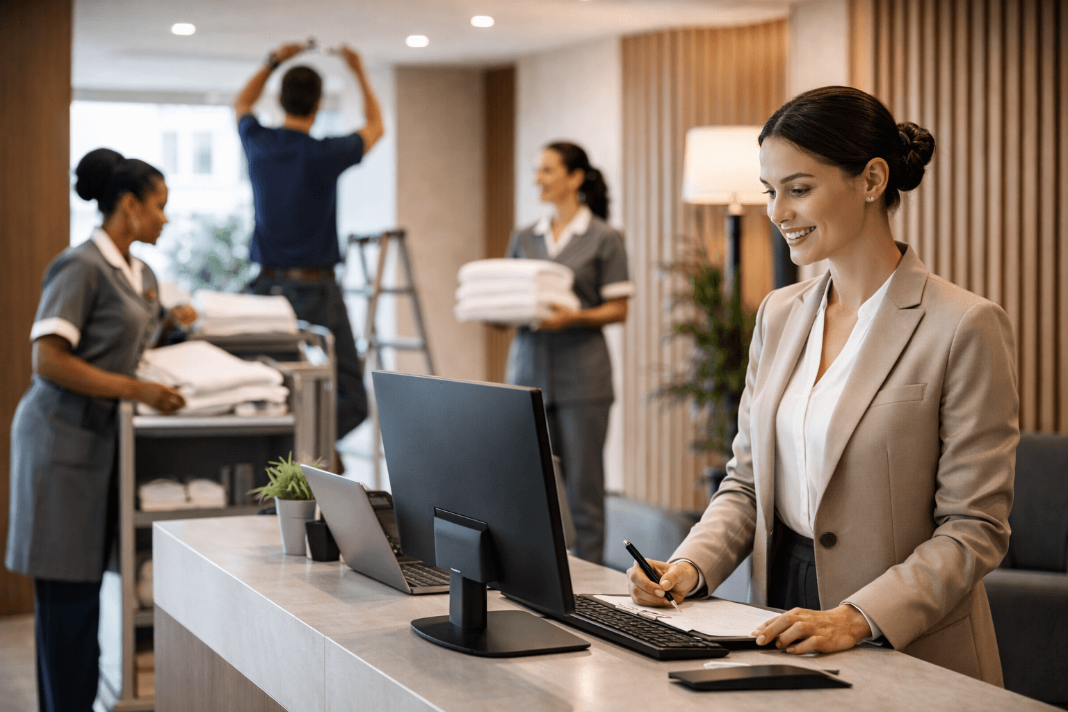 From Busy to Efficient: Hotels Saving Time Daily