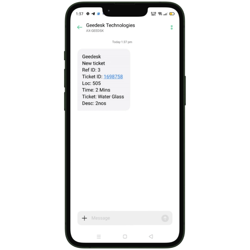 manage guest complaints with sms